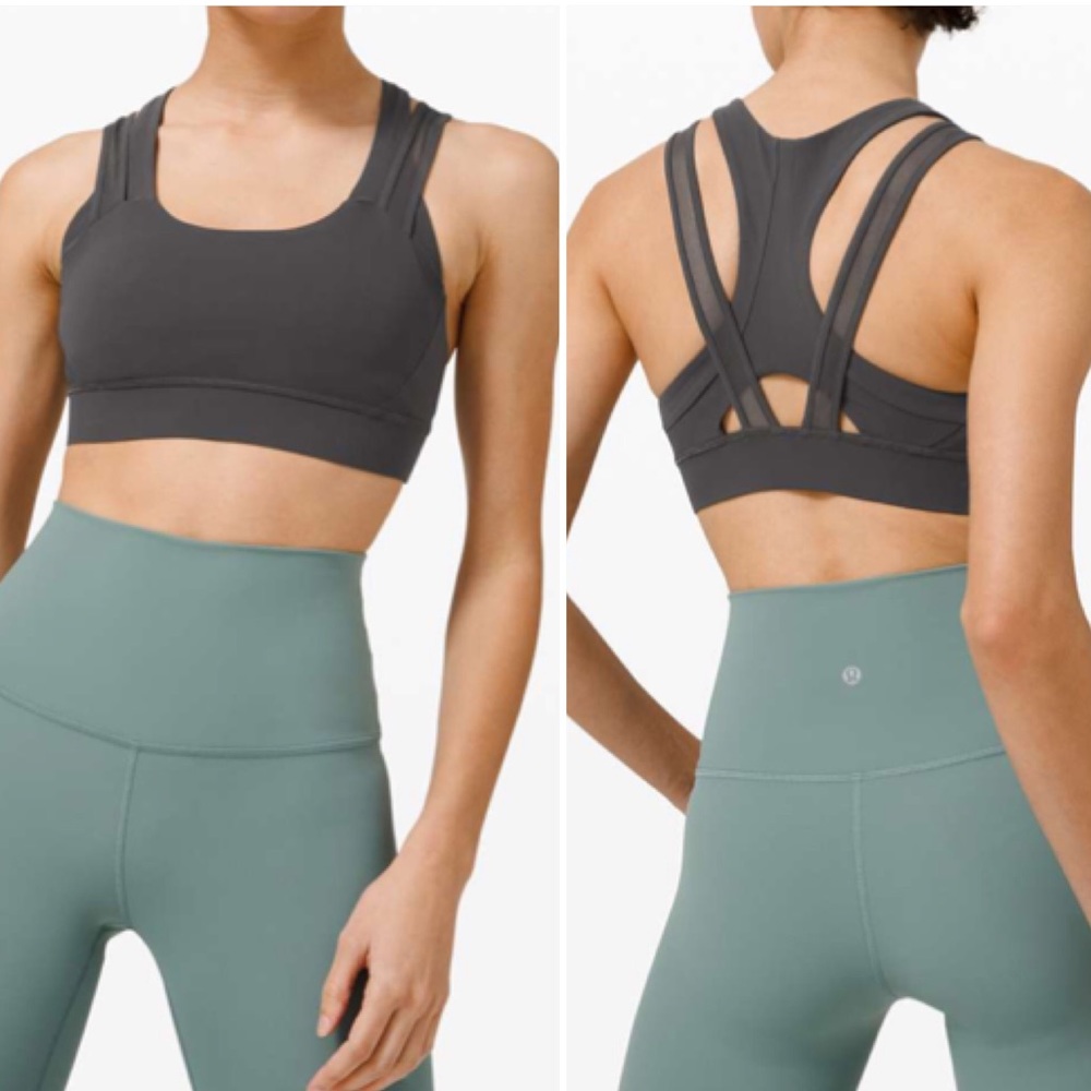 NWT Lululemon Geared to Train Sports Bra - Picture 1 of 8